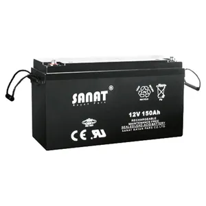 باتری یو پی اس 12 ولت 150 آمپر ساعت صنعت رایان پارس مدل SRP-12.150