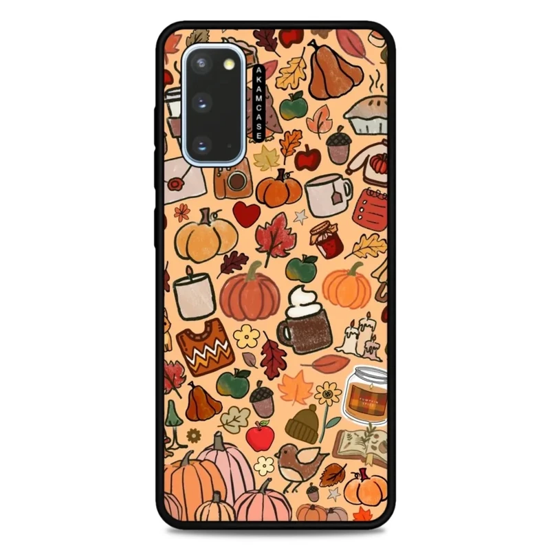 کاور آکام مدل AMC-WSGS20-PUMPKIN-13 مناسب برای گوشی موبایل سامسونگ Galaxy S20
