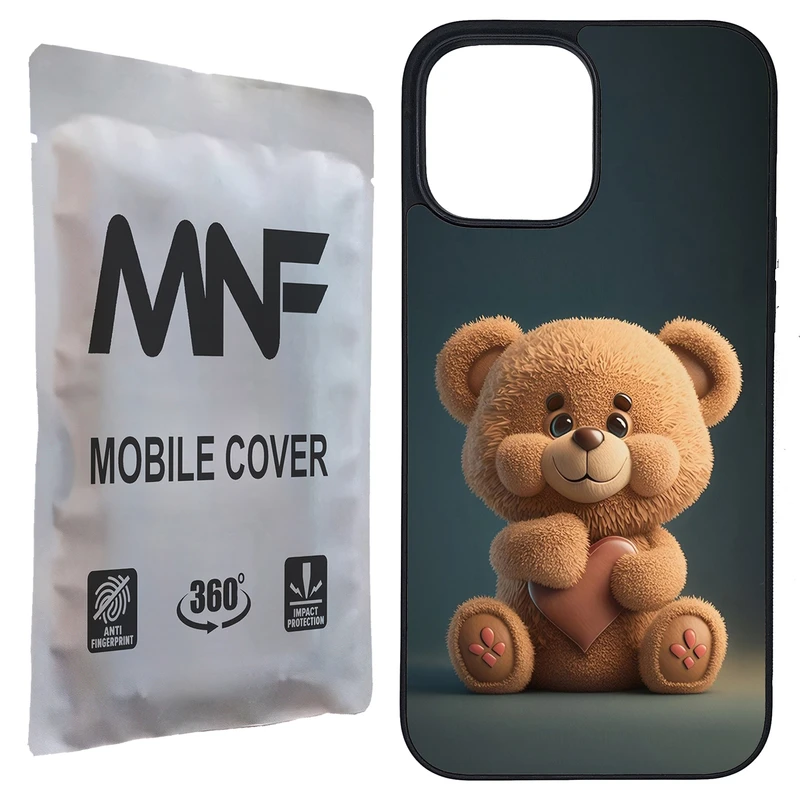 کاور ام ان اف طرح خرس فانتزی کد P-256 مناسب برای گوشی موبایل اپل iPhone 13 Pro Max