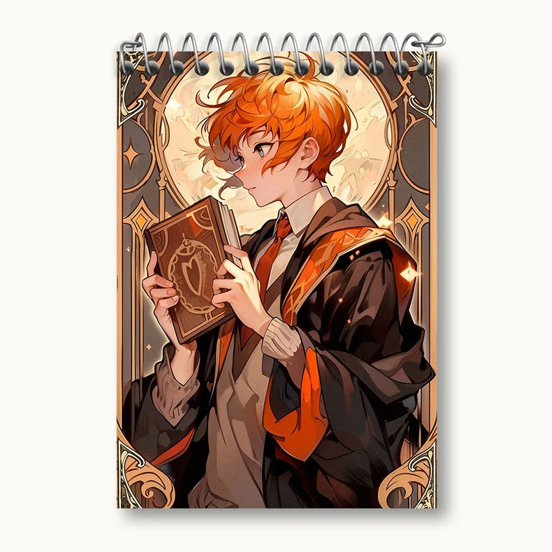 دفتر یادداشت 50 برگ خندالو طرح ویزلی هری پاتر (Harry Potter) کد N2427