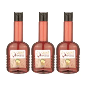 براق کننده و پولیش واکس چوب شاین مدل A.777 حجم 250 میلی لیتر بسته 3 عددی