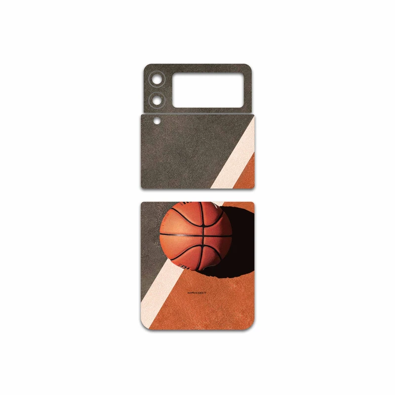 برچسب پوششی ماهوت مدل Basketball مناسب برای گوشی موبایل سامسونگ Galaxy Z Flip3 5G