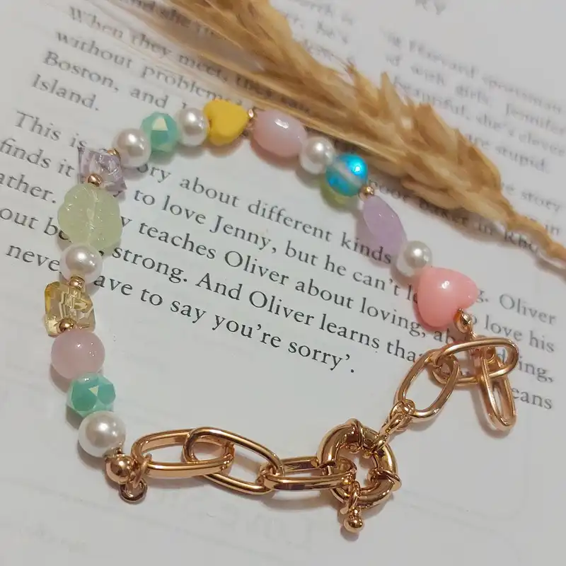 دستبند زنانه مدل مهره ای S