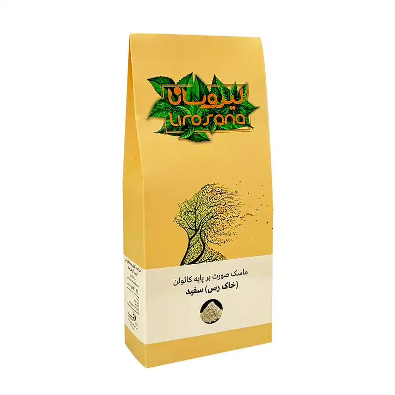 ماسک صورت لیروسانا مدل کائولن خاک رس وزن 100 گرم