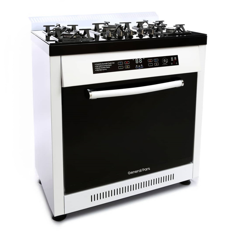 اجاق گاز کابینتی پنج شعله جنرال پارس مدل Gaggenau-Design - تک درب