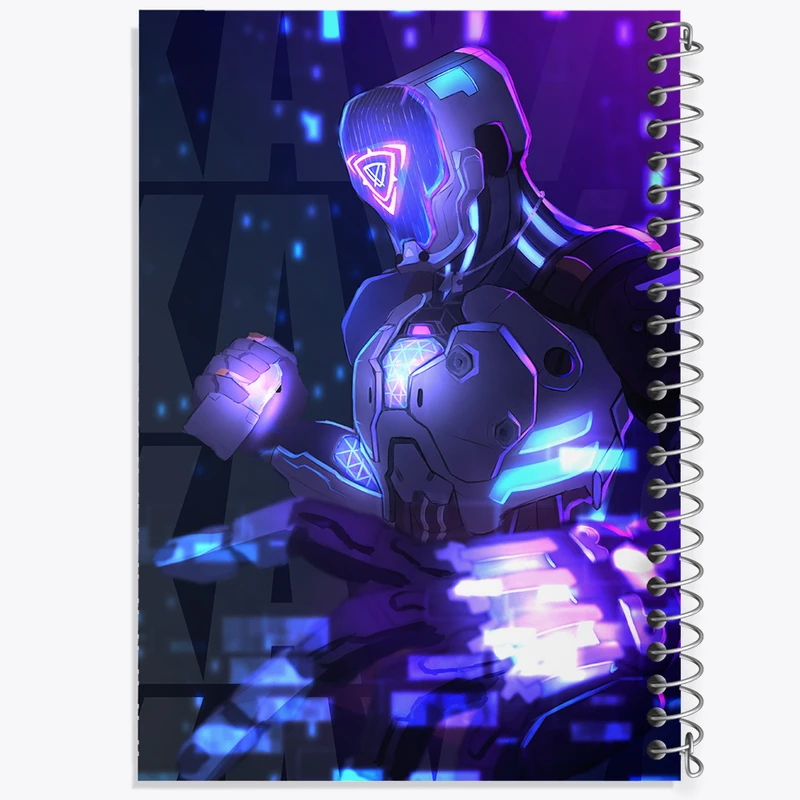 دفتر لیست خرید 50 برگ خندالو طرح بازی ولورانت (Valorant) کد 33118