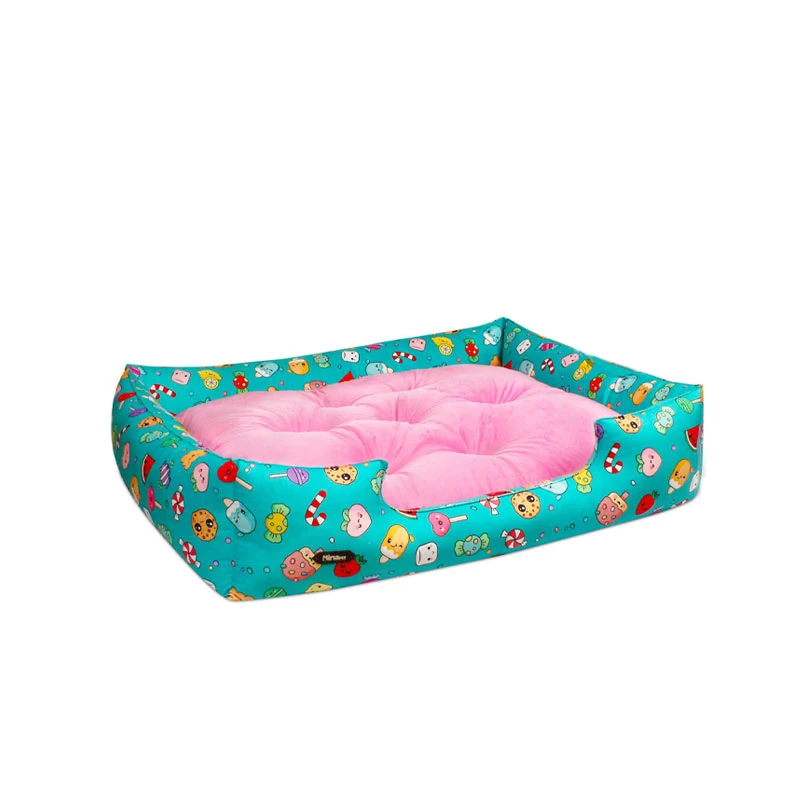 جای خواب سگ و گربه نیناپت مدل وی آی پی یو طرح آبنبات