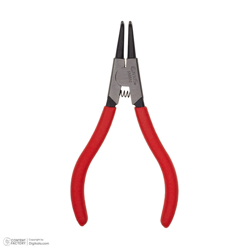 انبر خار باز کن جنیوس تولز مدل سر کج کد 550552 سایز 5 اینچ