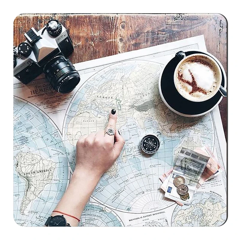 مگنت طرح دختر و جهانگردی کد wmg3796 