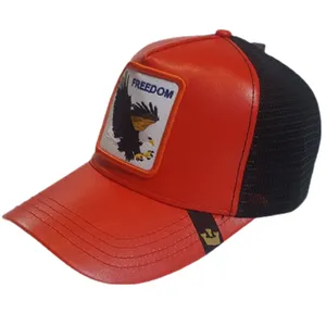 کلاه کپ گورین براز مدل عقاب طرح چرم