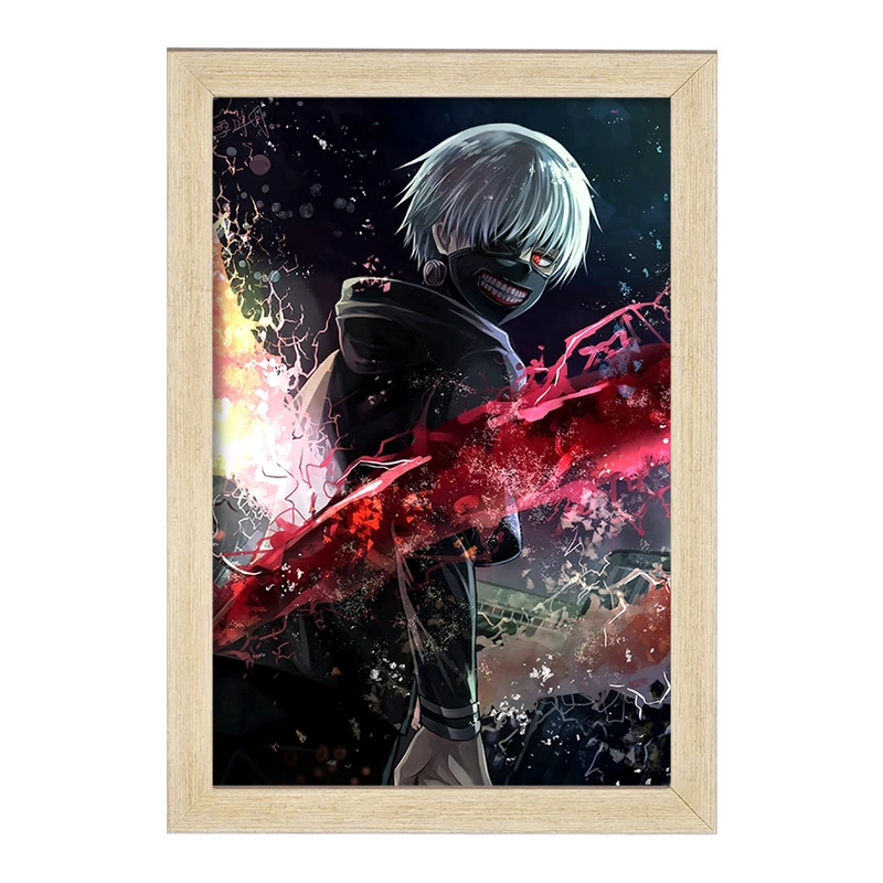 تابلو خندالو مدل کانکی کن انیمه توکیو غول Tokyo Ghoul  کد 11891
