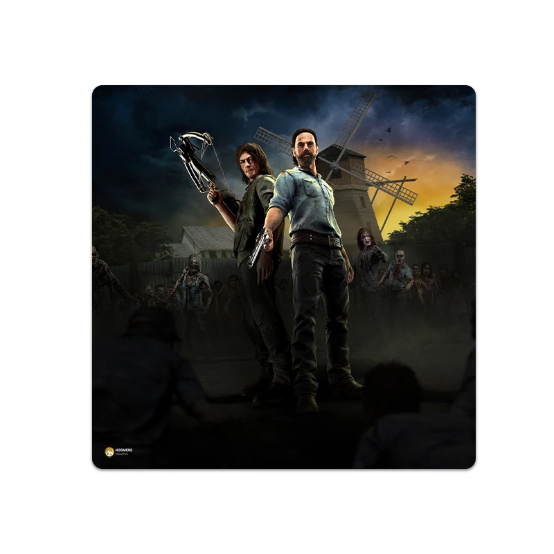 ماوس پد هومرو مدل NX613 طرح The Walking Dead سایز 40x40 سانتی‌متر