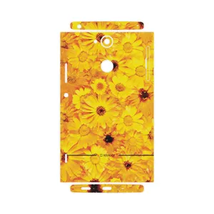 MAHOOT Yellow-Flower-FullSkin Cover Sticker for Sony Xperia XA2