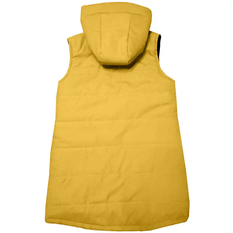 پافر زنانه مدل دورو کد 1051 رنگ زرد