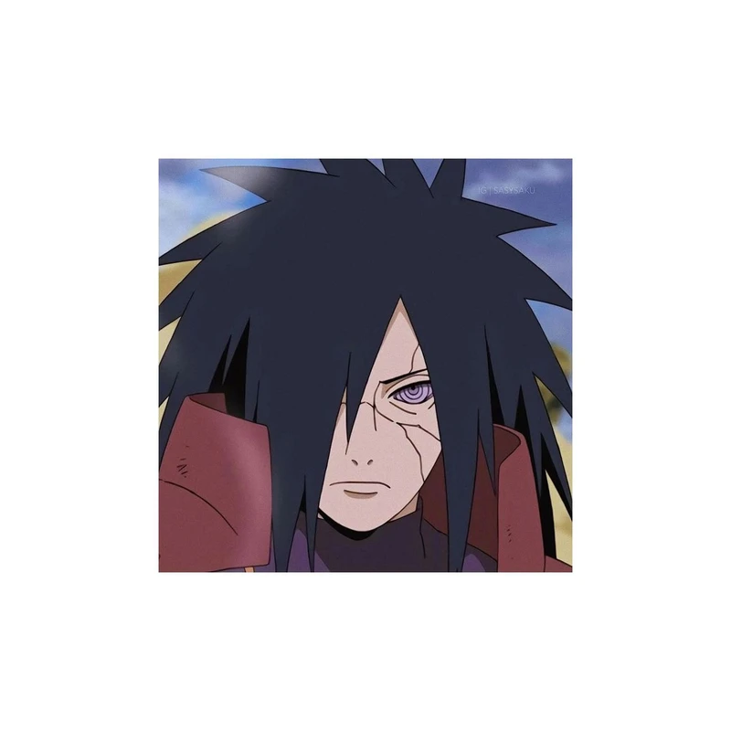 استیکر لپ تاپ و موبایل مدل انیمه طرح ناروتو مادارا اوچیها Naruto Madara Uchiha کد 6013
