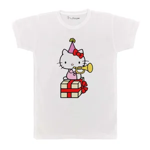 تی شرت بچگانه پرمانه طرح Kitty کد pmt.2413