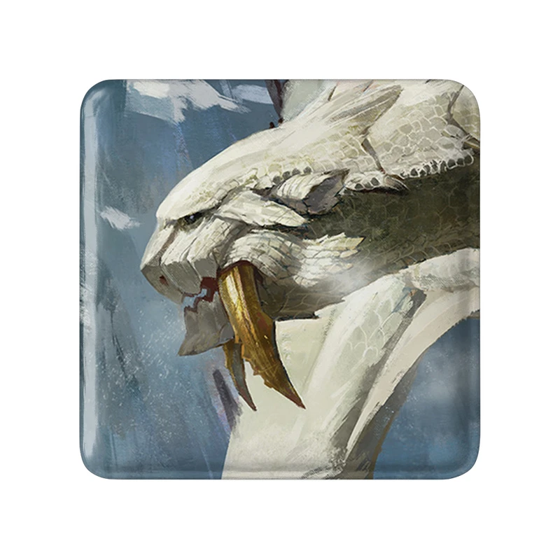 مگنت خندالو طرح بازی شکارچی هیولا (Monster Hunter) مدل مربعی کد 33199