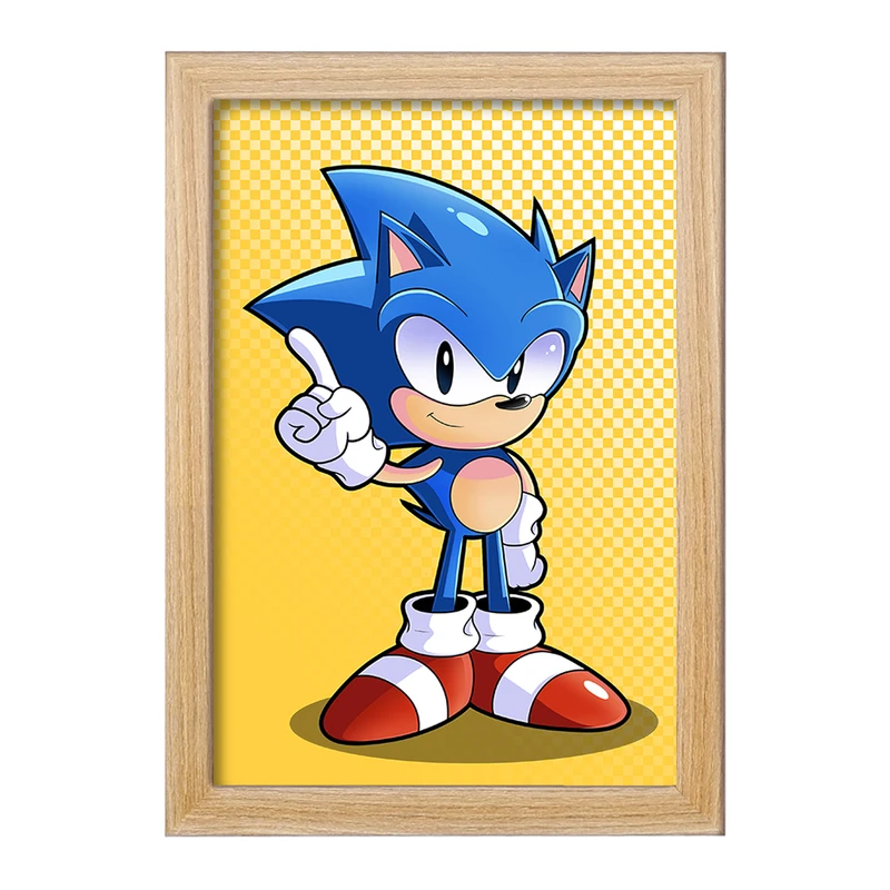 تابلو خندالو مدل سونیک (Sonic) کد 37023