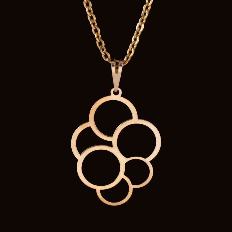 گردنبند نقره زنانه مدل h458