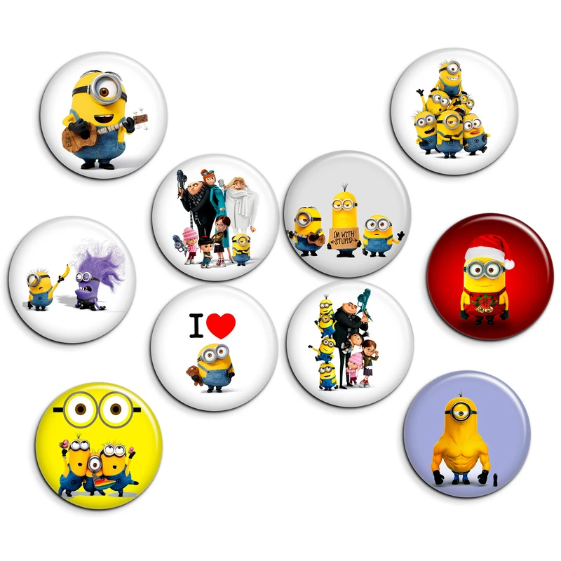 پیکسل پرمانه طرح مینیون کد pmg.216 مجموعه 10 عددی 