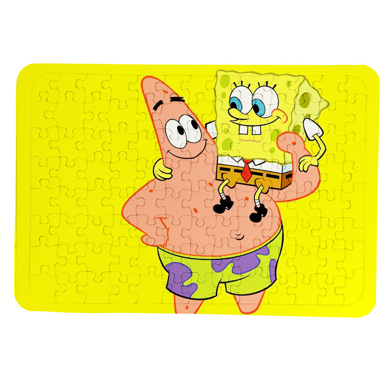 پازل 106 تکه طرح باب اسفنجی کد zo-3