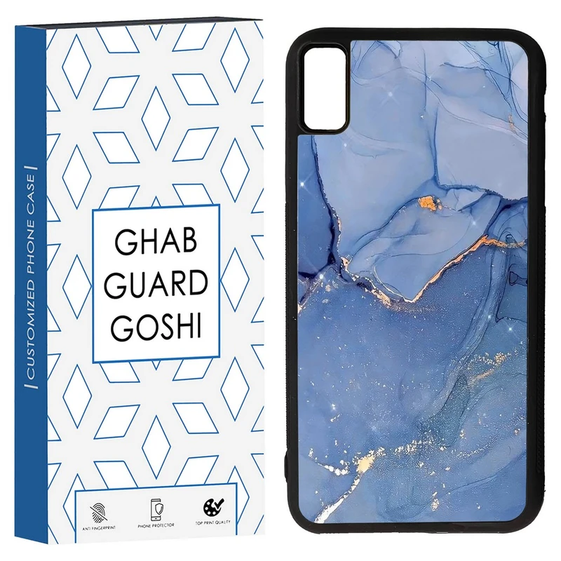 کاور قاب گارد گوشی طرح سنگ مرمر کد TPU-033 مناسب برای گوشی موبایل اپل Iphone XS MAX/ Iphone X MAX