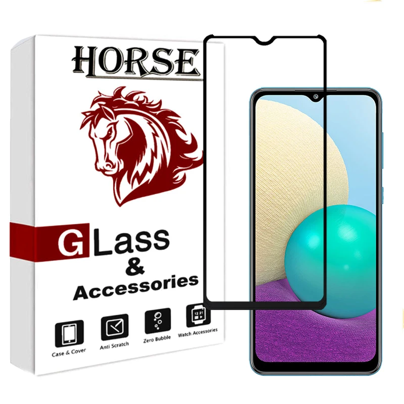 محافظ صفحه نمایش هورس مدل FULGPLUS مناسب برای گوشی موبایل سامسونگ  Galaxy A02