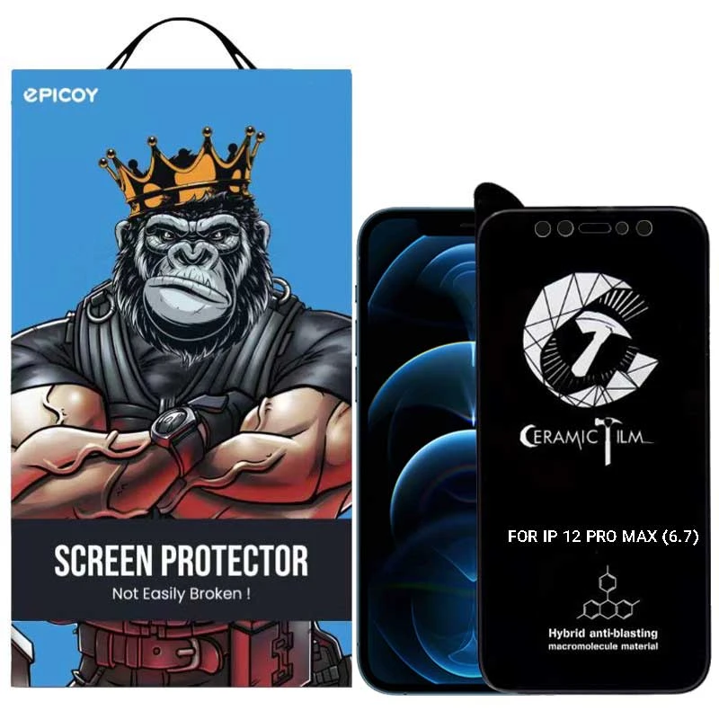محافظ صفحه نمایش  سرامیکی اپیکوی مدل CR7-M مناسب برای گوشی موبایل اپل iPhone 12 Pro Max