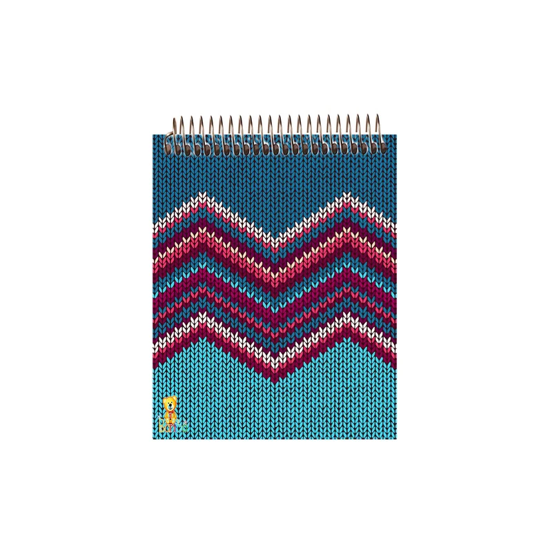 دفتر نقاشی 50 برگ بانیبو مدل بافتنی کد 344