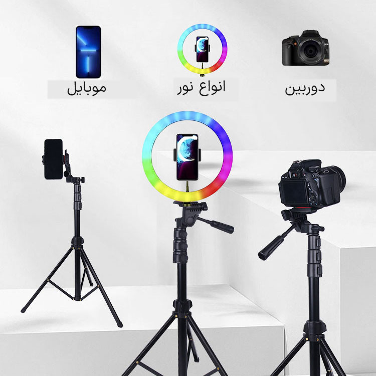 سه پایه دوربین جی ماری مدل KP-2206