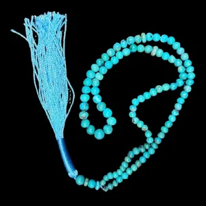 تسبیح مدل سنگ فیروزه نیشابور کد 31400