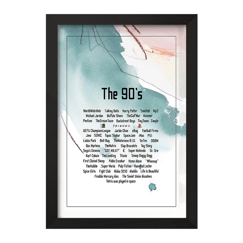 تابلو خندالو مدل دهه 90 کد F11485