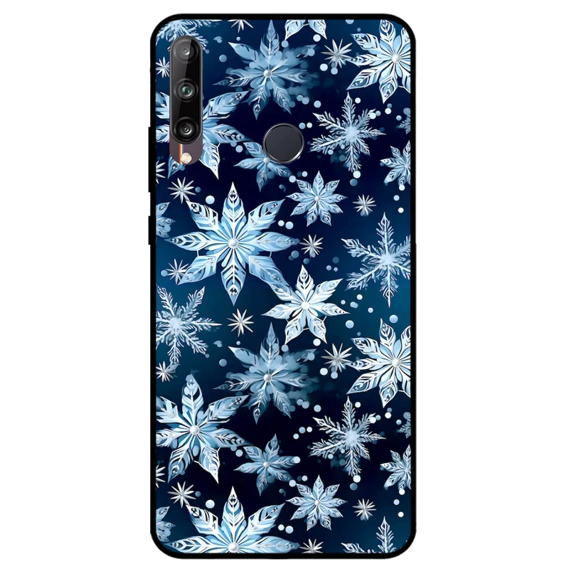 کاور مگافون طرح برف مدل 2824 مناسب برای گوشی موبایل هوآوی Y7P 2020 