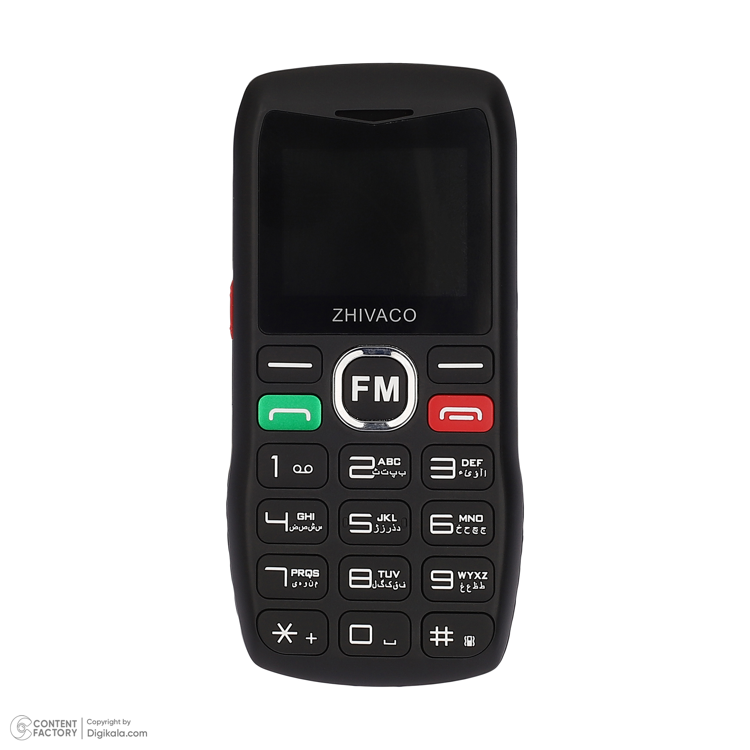 گوشی موبایل ژیواکو مدل F121 دو سیم کارت