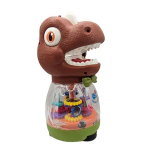 اسباب بازی ناب سل مدل چرخ دنده ای قلک طرح دایناسور موزیکال 