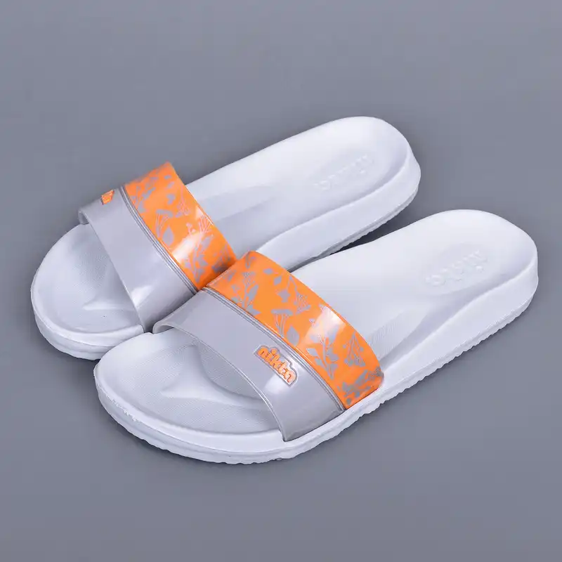 دمپایی زنانه نیکتا مدل پرنده و شاخه کد GRY.2172