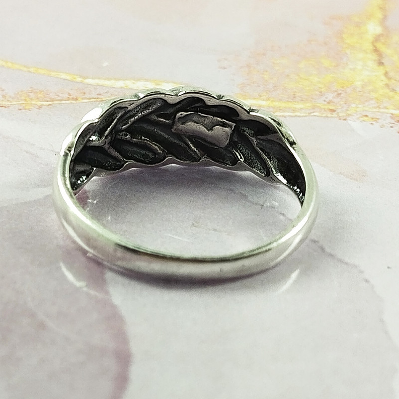 انگشتر نقره زنانه سلین کالا مدل گندم کد 188