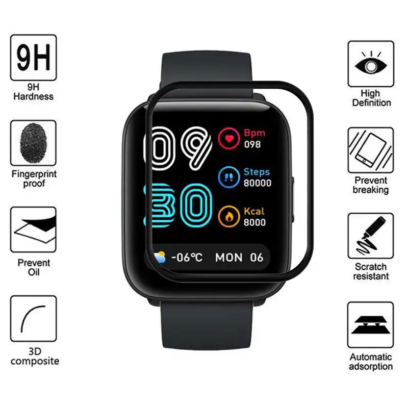 محافظ صفحه نمایش گودزیلا مدل G-PMMA مناسب برای ساعت هوشمند میبرو C2 بسته 2 عددی