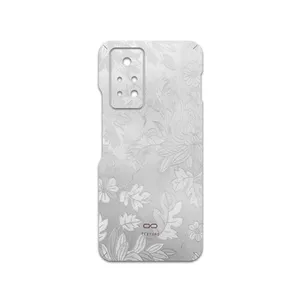MAHOOT Silver-Wildflower Cover Sticker for Infinix Note 11 Pro