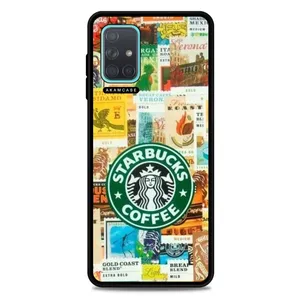 AKAM AMC-WSGA71-STARBUCKS-30 Cover For Samsung Galaxy A71