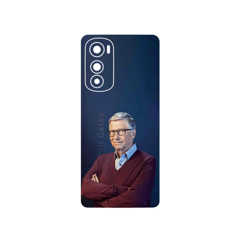 برچسب پوششی ماهوت مدل Bill_Gates مناسب برای گوشی موبایل موتورولا Edge 30