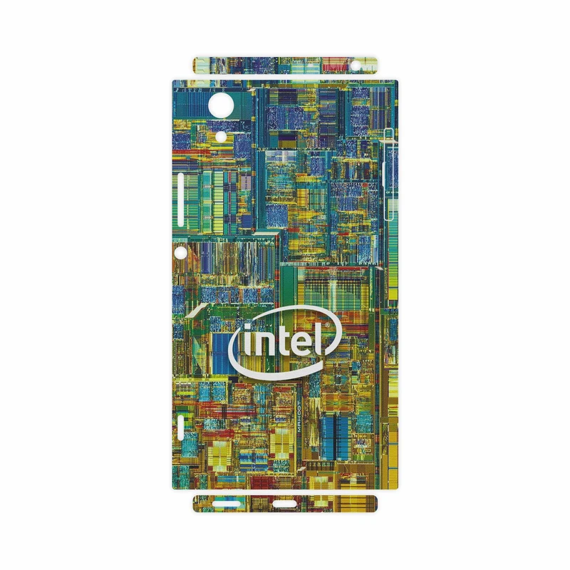 برچسب پوششی ماهوت مدل Intel Brand-FullSkin مناسب برای گوشی موبایل سونی Xperia XA1