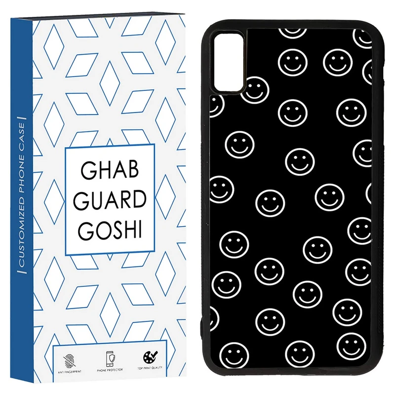 کاور قاب گارد گوشی طرح استیکر کد TPU-277 مناسب برای گوشی موبایل اپل Iphone XS MAX/ .X MAX