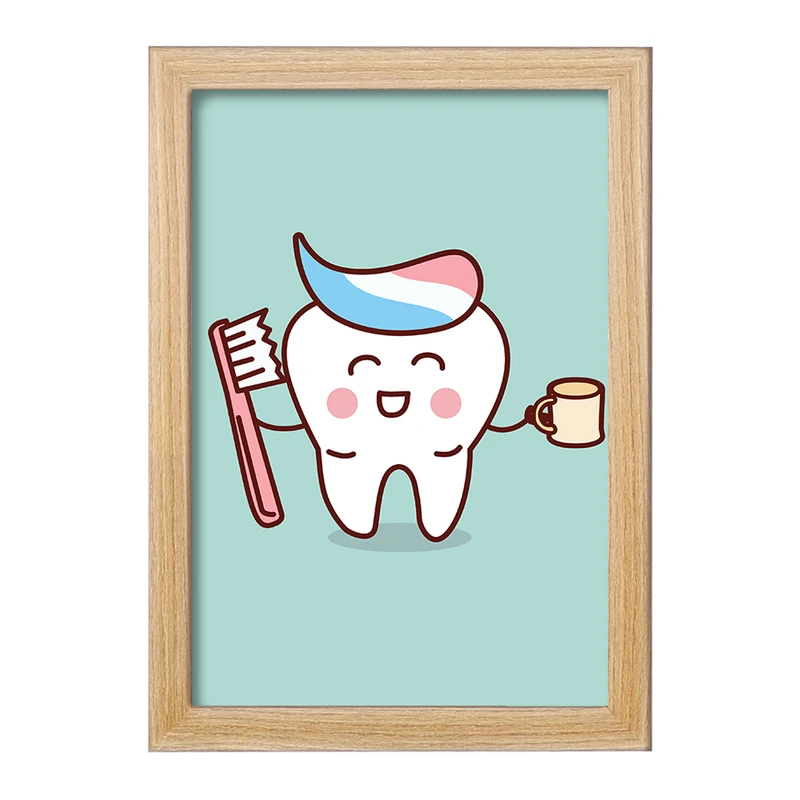 تابلو خندالو مدل دندان و دندان پزشکی کودکانه کد 36779