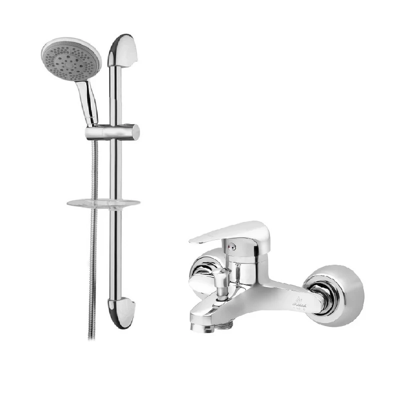 شیر حمام فاخته مدل ایتالیا K به همراه علم دوش 