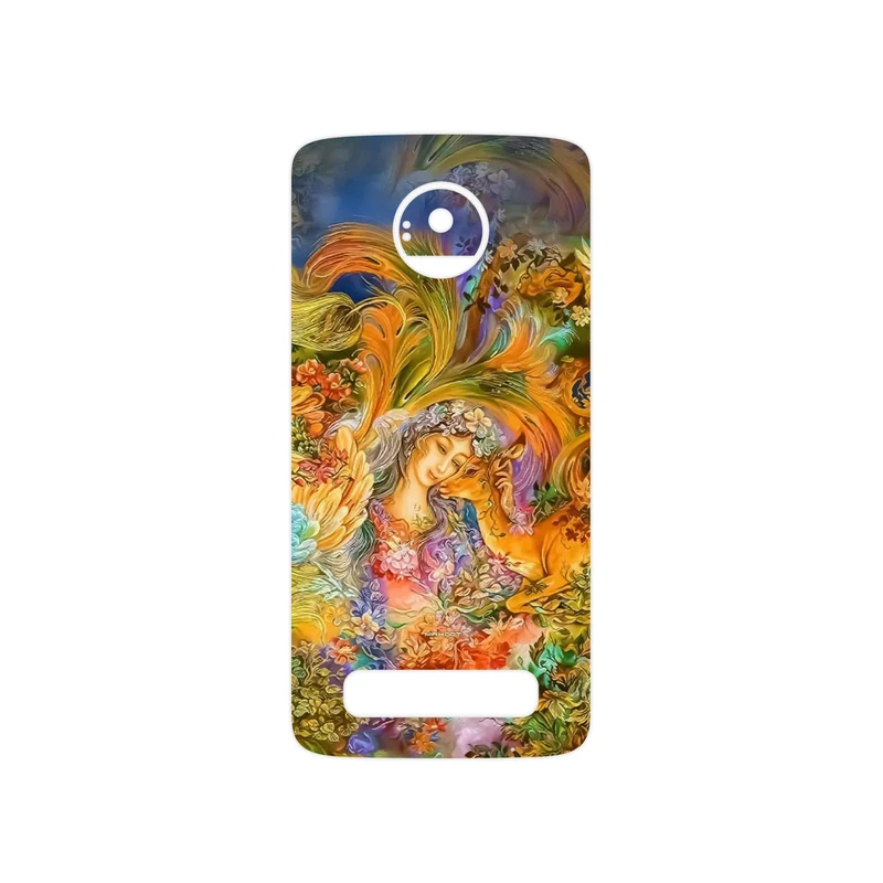 برچسب پوششی ماهوت مدل Persian miniature 3 مناسب برای گوشی موبایل موتورولا Moto Z