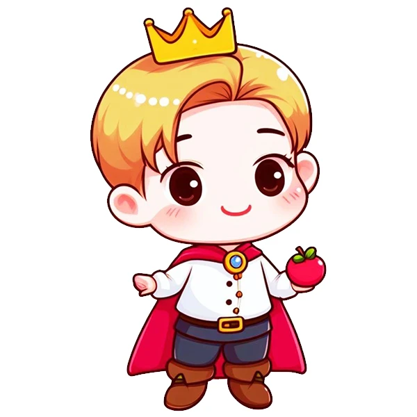 استیکر پارچه و لباس پاد آفرین طرح شازده کوچولو کد 369