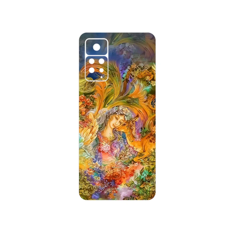 برچسب پوششی ماهوت مدل Persian miniature 3 مناسب برای گوشی موبایل شیائومی Redmi Note 11 Pro Plus 5G (India)