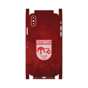 MAHOOT Tractor-FC-FullSkin Cover Sticker for Apple iPhone X