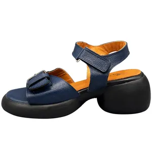 صندل زنانه سی یِنا مدل چرم طبیعی کد 1198